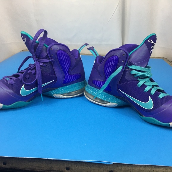 9.5 Nike Lebron  469764-500 Summit Lake Hornets main image 6